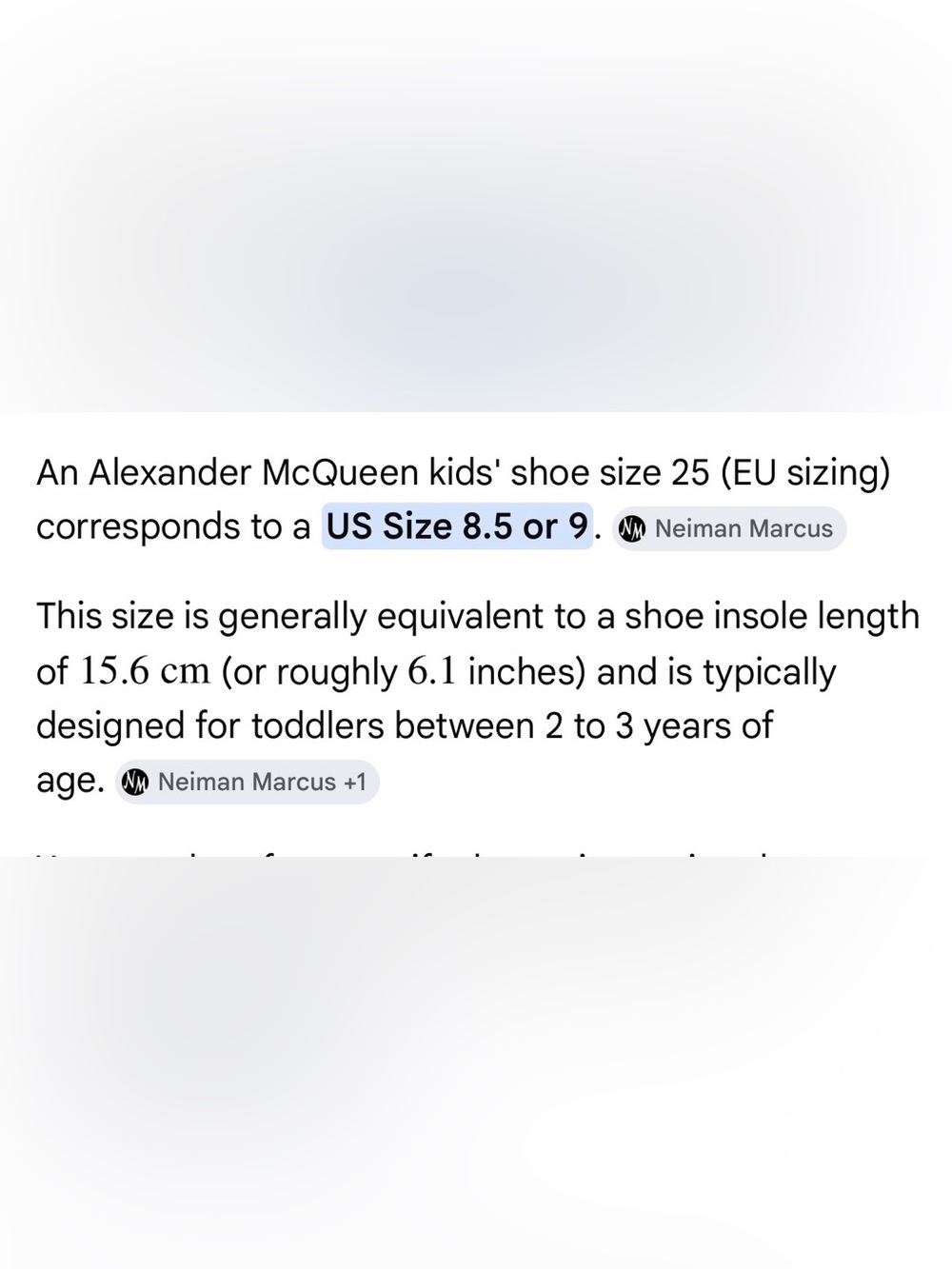 Alexander McQueen White Leather Platform Strap Sneakers for Toddlers Size EU 25 - Picture 12 of 12